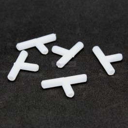 3 Way T Silicone Tubing Connectors 5 pack