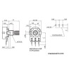 B10K Linear 10K Ohm Potentiometer