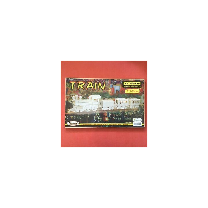 Train Wood Model