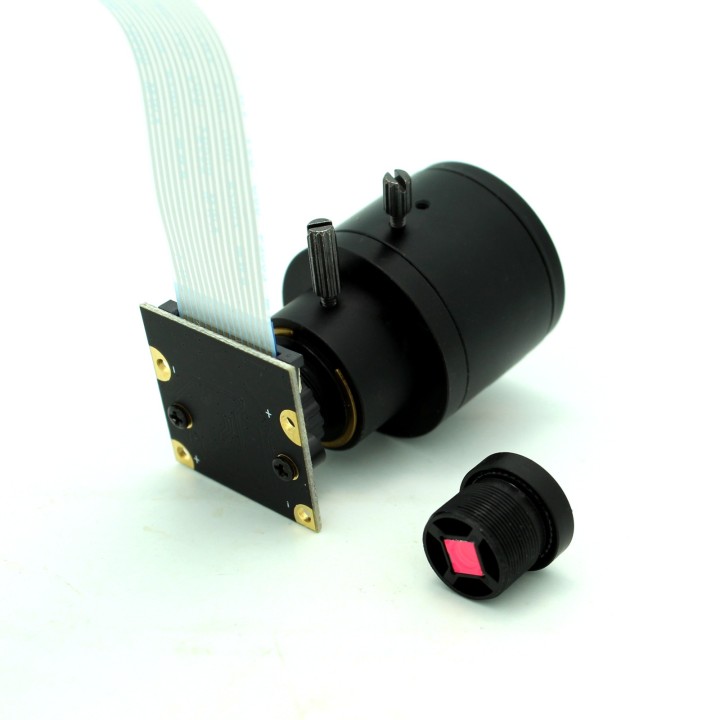 Raspberry Pi Camera with Telephoto Lens Set