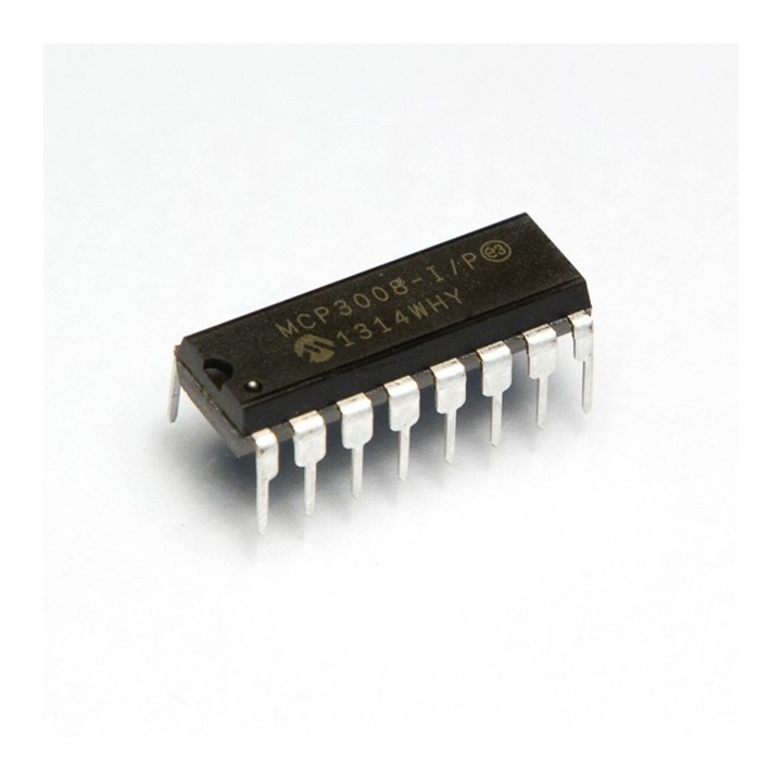 Analog to Digital Converter for Raspberry Pi: MCP3008