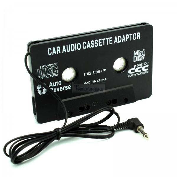 Maak een bed Respect stuiten op $12.49 - Car Cassette Mp3 Adapter - Tinkersphere