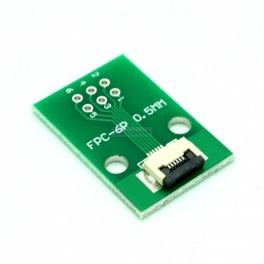 6 Pin 0.5mm & 1mm pitch FPC to DIP Breakout