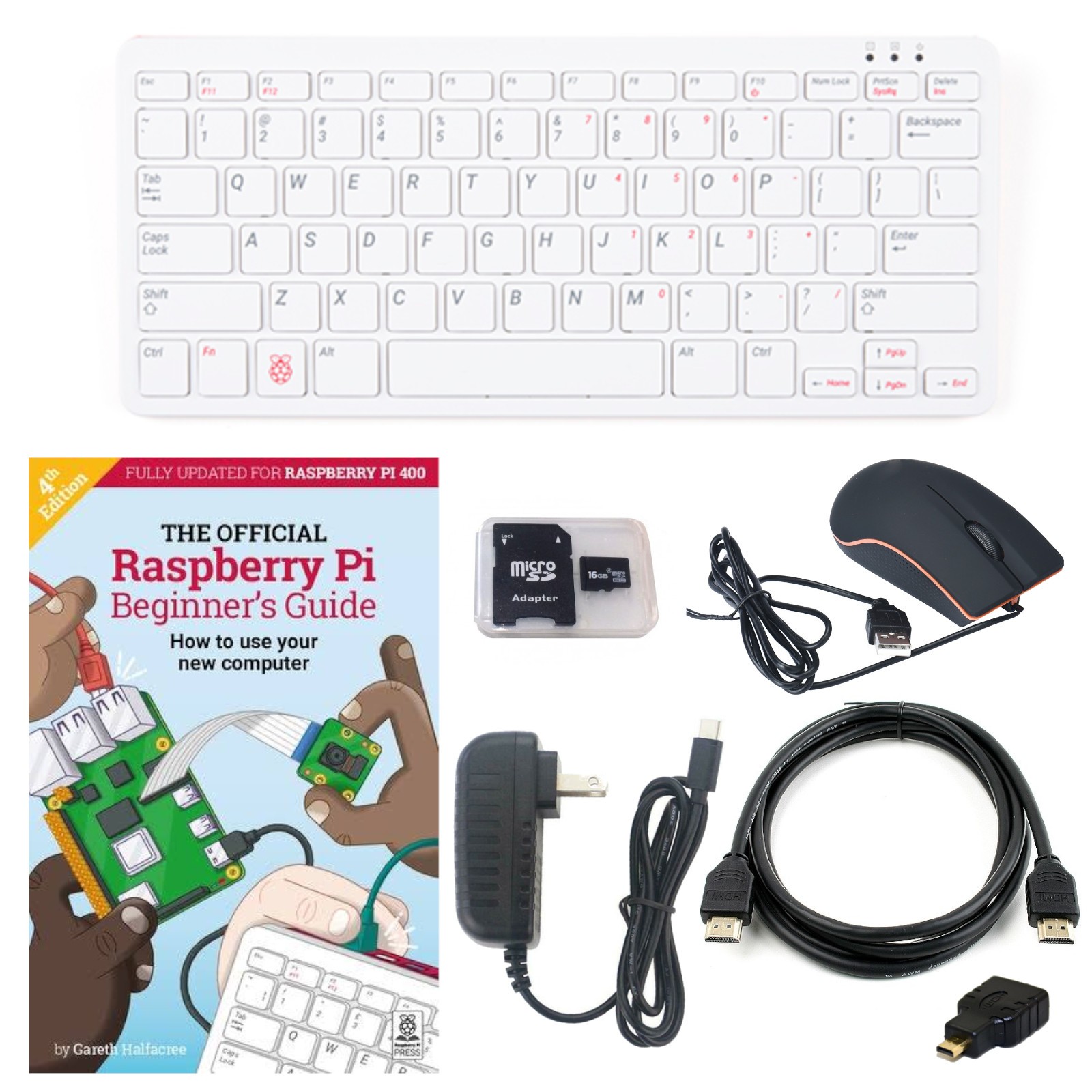 $219.99 - Raspberry Pi 400 Desktop - Full Computer Kit - Tinkersphere