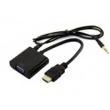 HDMI to VGA Adapter for Raspberry Pi (with Audio)