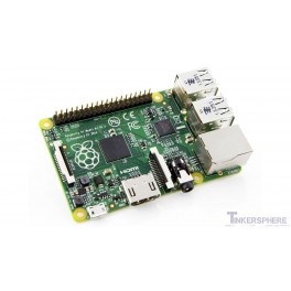 Raspberry Pi Model B+: 512 MB