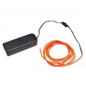 Orange EL (Electroluminescent) Wire with Inverter - 3m