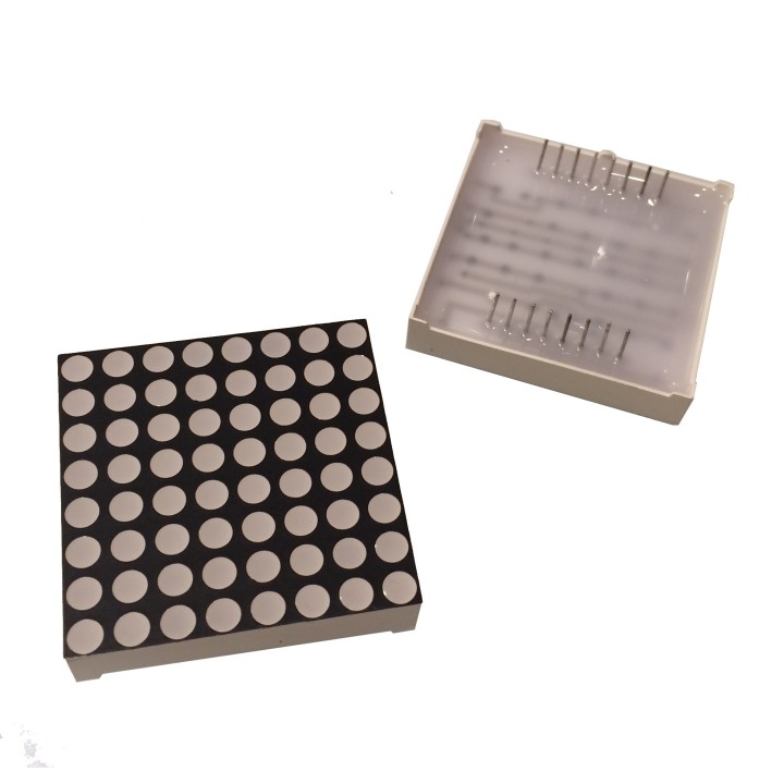 Red LED Matrix Panel - Small 8x8