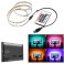 RGB USB LED Strip with Remote 3.28ft