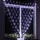 Cool White LED Net Lights / Fairy Lights / Christmas Lights 6.6 x 6.6 feet for Bushes