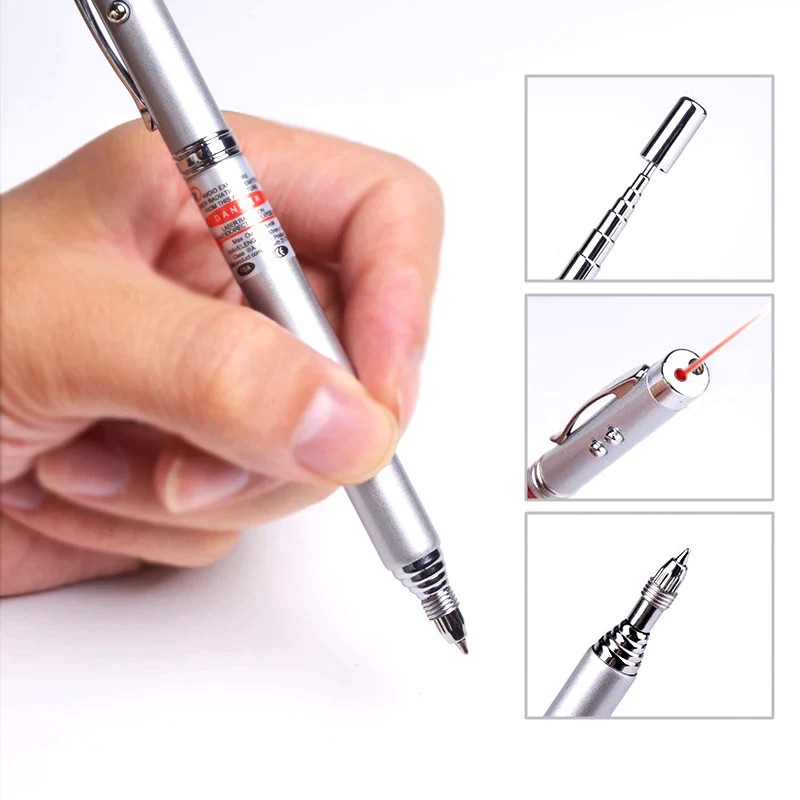 4.99 Quartet 4 Function Laser Pointer, Flashlight, Extendable