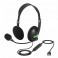 USB Headset W/ Microphone Noise Cancelling Computer Headphone For PC USB