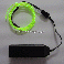 EL Flowing Effect Wire with Inverter - Neon Green