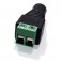 Female DC Jack Adapter with Screw Terminals: 5.5x2.1mm