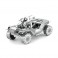 Halo Unsc Warthog Steel Model