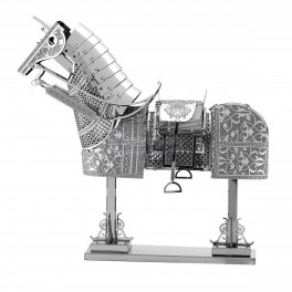 Horse Armor 3D Laser Cut Steel Model Kit