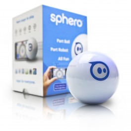 Sphero iOS and Android App Controlled Robotic Ball White SPHEROS002 