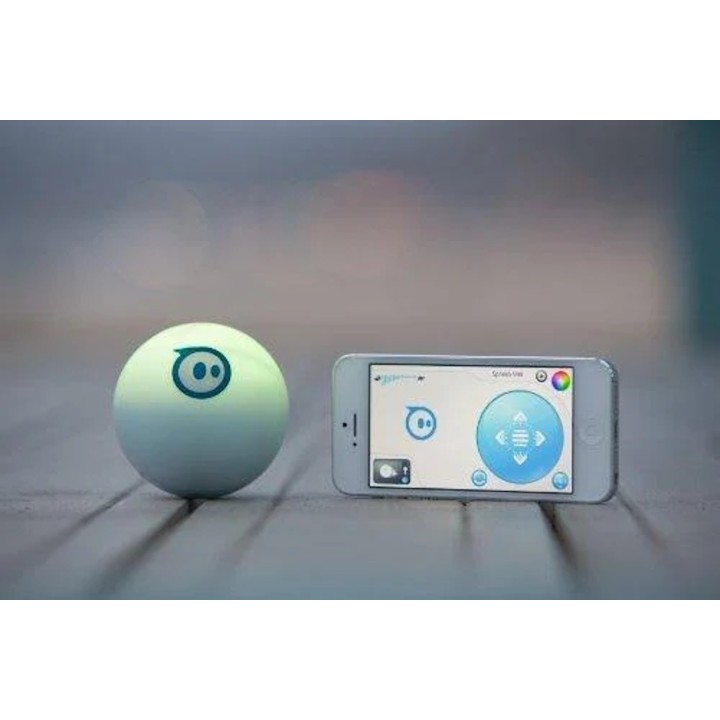 Sphero iOS and Android App Controlled Robotic Ball - White