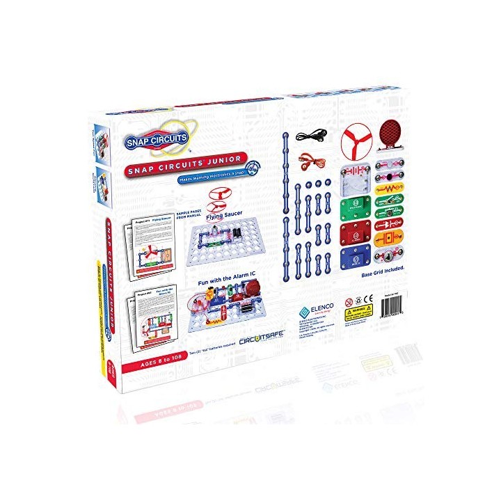 SC-100 Snap Circuits Jr. 101 Experiments Electronics Kit