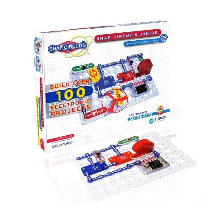 SC-100 Snap Circuits Jr. 101 Experiments Electronics Kit