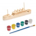 Titanic Wood Model Paint Kit