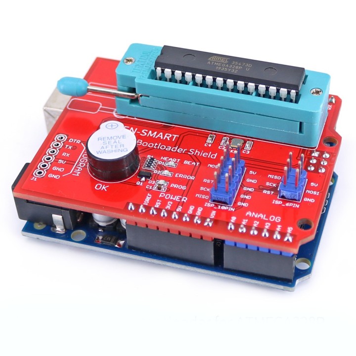 ATmega328 Chip Programmer Shield Bootloader Burning Tool