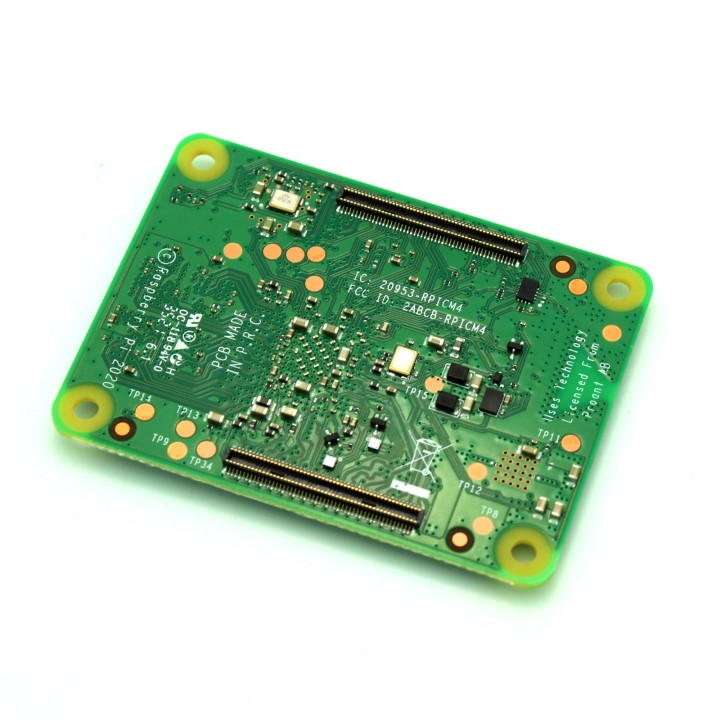Raspberry Pi Compute Module 4, CM4, 2GB RAM, 16GB eMMC, BCM2711, ARM Cortex-A72 CM4102016